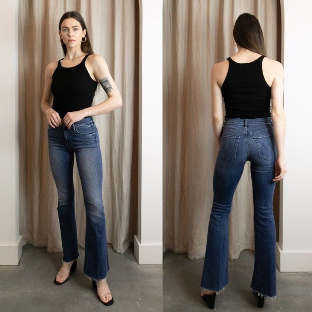 MOTHER Jeans The Weekender Fray in Groovin’ size 28
